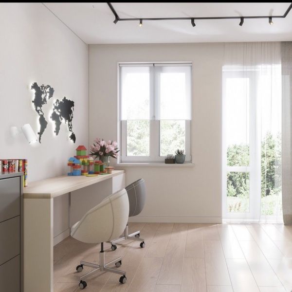 Світильник точковий LightMaster 35 Вт GU10 білий/срібло LightMaster MLT101-1S MR16/GU 