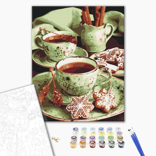 Картина за номерами Пряники м'ятні BS52724 40x50 см Brushme 