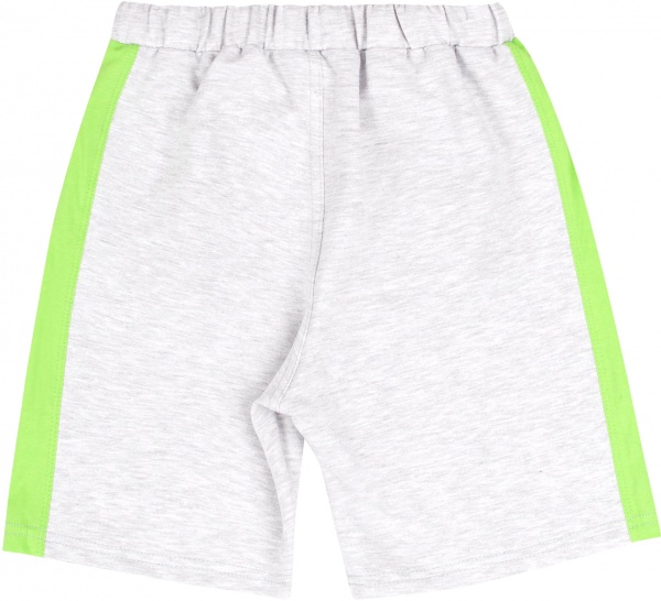 Шорты для мальчиков Bembi ШР724 р.104 серый с салатовым 26724016539.XT0 