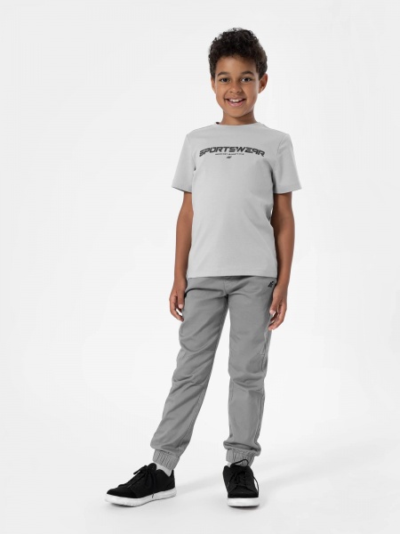 Штани 4F TROUSERS CAS 4FJAW22TTROM237-25S р. 152 сірий