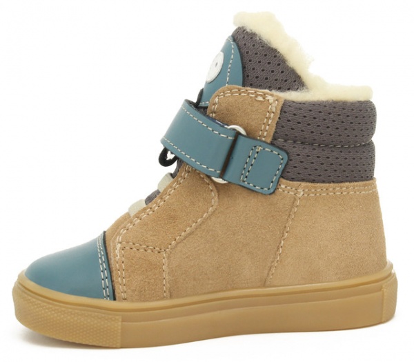 Ботинки для мальчиков BARTEK 11578002 р.24 бежевый 