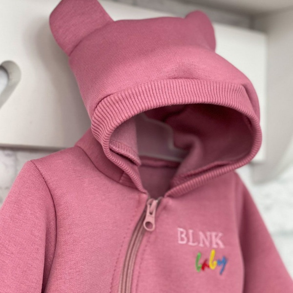 Чоловічок для дівчинки Blanka Вушка р.56–62 рожевий 12873 