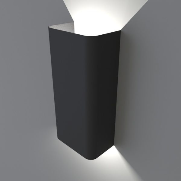 Подсветка декоративная Iterna Solen 2xGU10 металл/графит LM101 