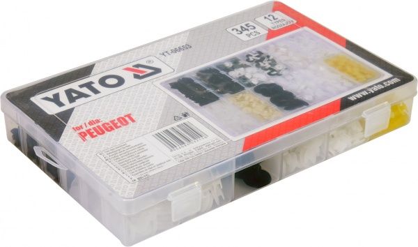 Набор креплений для автосалонной обшивки PEUGEOT YATO YT-06653