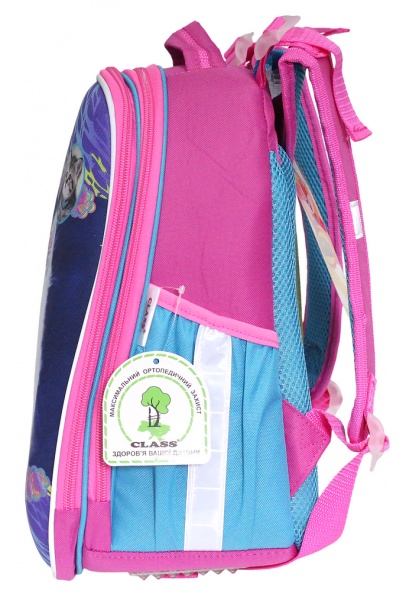 Ранець шкільний CLASS SchoolCase Черепашка Lovely Kitties 35x27x16 см 9956