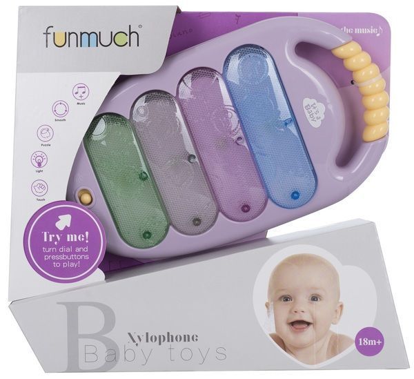 Игрушка музыкальная Funmuch Ксилофон FM777-16