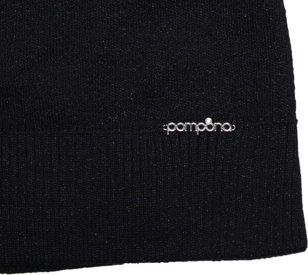 Комплект шапка + снуд унисекс Pompona р.52-54 черный 20 Z P 51 k 