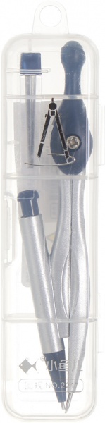 Циркуль синій із сірим