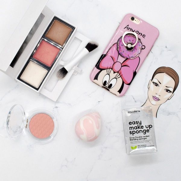 Спонж Solomeya двусторонний Капля 