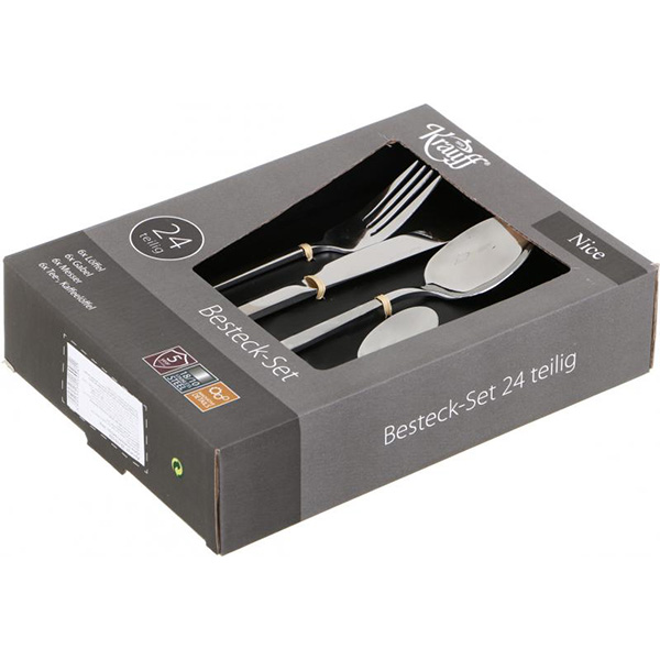 Набор столовых приборов 24 предметов на 6 персон 29-178-022 Krauff