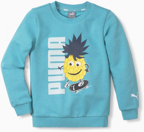Свитшот Puma FRUITMATES Crew TR 84731461 р. 110 голубой