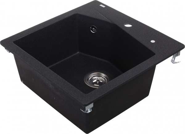 Мийка для кухні Metalac X-granit Linea 50 чорна 189151 