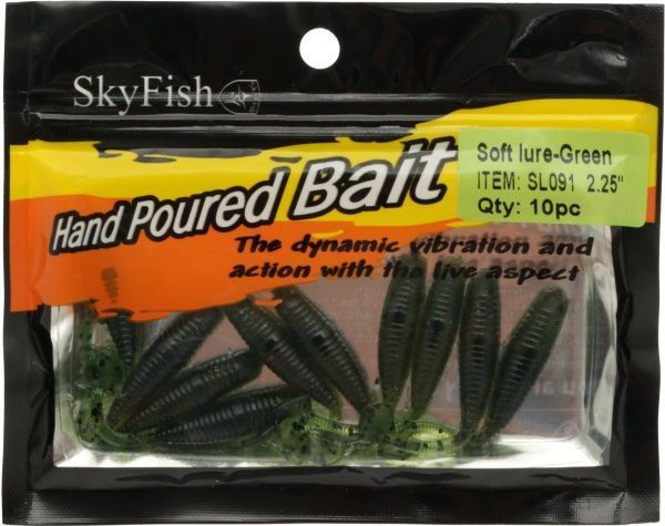 Виброхвост Orangefish 60 мм 10 шт.