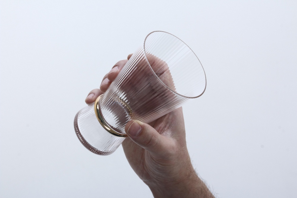 Стакан высокий Fiora Golden Ring стекло 330 мл 1 шт.