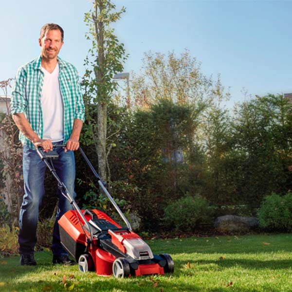 Газонокосилка аккумуляторная Einhell X-Change GE-CM 18/30 Li Kit (3413157)