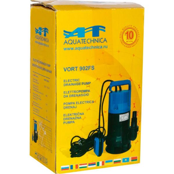 Насос дренажный AquaTechnica VORT 902FS