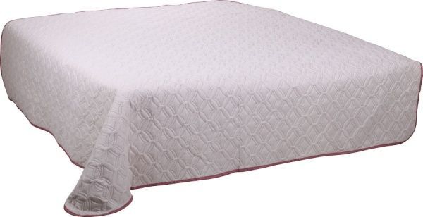 Покривало Ultrasound 215x240 см UP! (Underprice) фіолетовий/айворі 