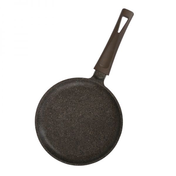 Сковорода для млинців з антипригарним покриттям 22 см Граніт Браун 22083Р Biol