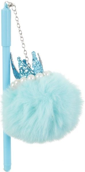 Ручка гелевая бирюзовая Корона 