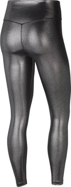 Лосины Nike W ONE TGT 7/8 ICNCLSH SHM CU6030-010 M черный