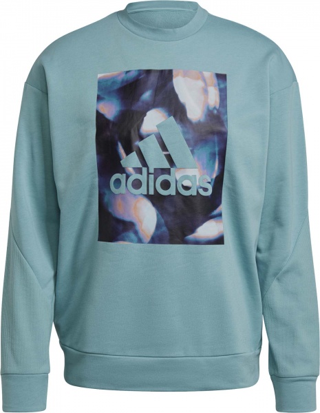 Світшот Adidas W UFORU SWT GS3893 р. XS м'ятний