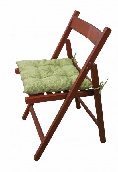 Подушка на стул ТопХит зеленая
