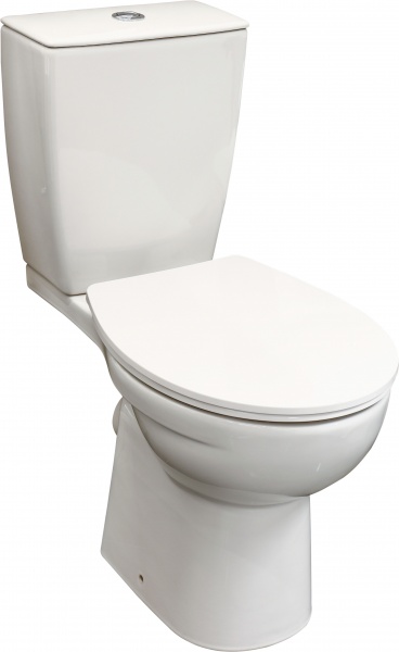 Унітаз-компакт Ideal Standard EUROVIT Rimless з сидінням soft-close W328401