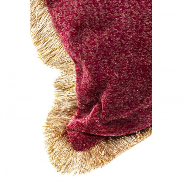 Подушка Канны 45x45 см красный KARE Design 