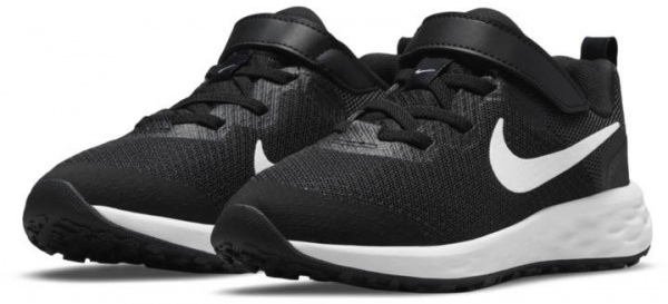 Кроссовки Nike NIKE REVOLUTION 6 DD1095-003 р.27,5 черный
