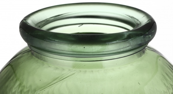 Ваза стеклянная San Miguel Daroca 70 см зеленая 