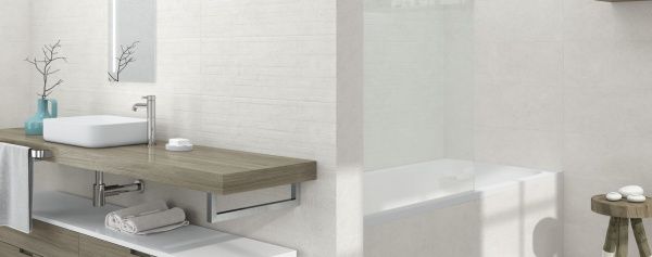 Плитка Cifre Даунтаyн вайт релів 25x80 