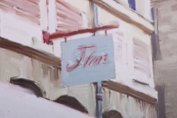 Картина Пара в Париже 60x80 см Styler 