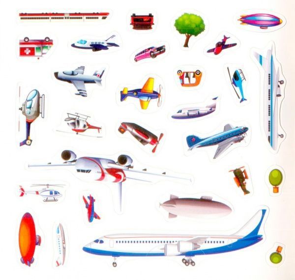 Книга «Багаторазовi налiпки. У небі» 978-966-936-671-9