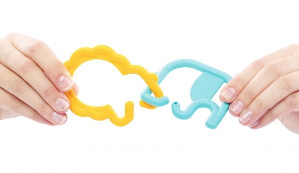 Игровой набор Bebelino Цепочка из животных 58112