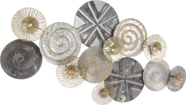 Декор настенный Bruno 71x139,5 см бежевый 