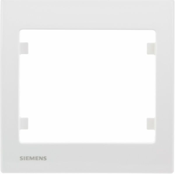 Рамка Siemens IRIS белый G-S18001