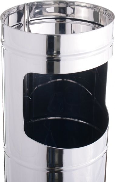 Урна попільниця нержавіюча сталь 498