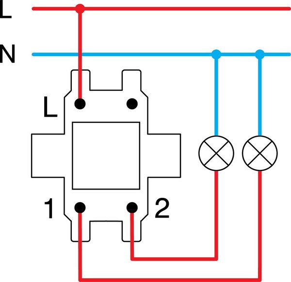 Вимикач двоклавішний TEM Logiq без підсвітки 10 А 220В білий SQ50PWXO-U