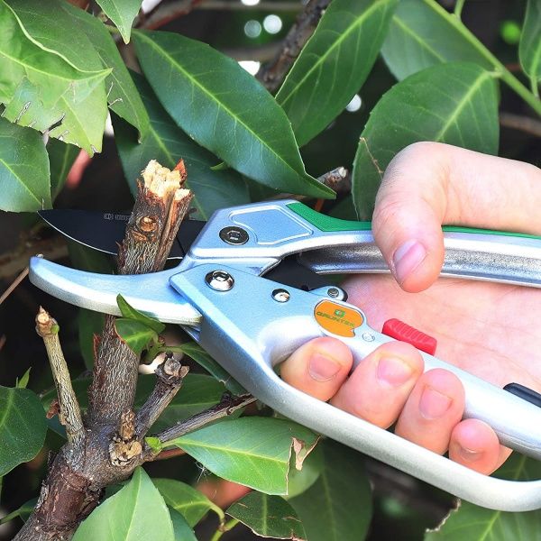 Секатор Gruntek Kondor xраповой двухрежимный 20 см (295200200) 