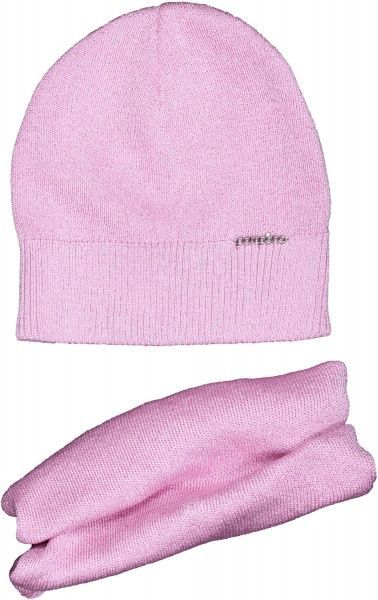 Комплект шапка + снуд унисекс Pompona р.52-54 розовый 20 Z P 51 k 
