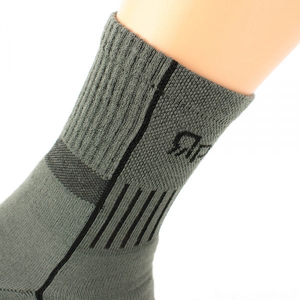 Шкарпетки чоловічі Ярунь трекінгові гладь Ярунь оливкові 44-46