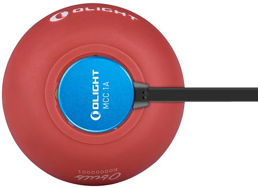 Фонарь кемпинговый Olight Obulb red