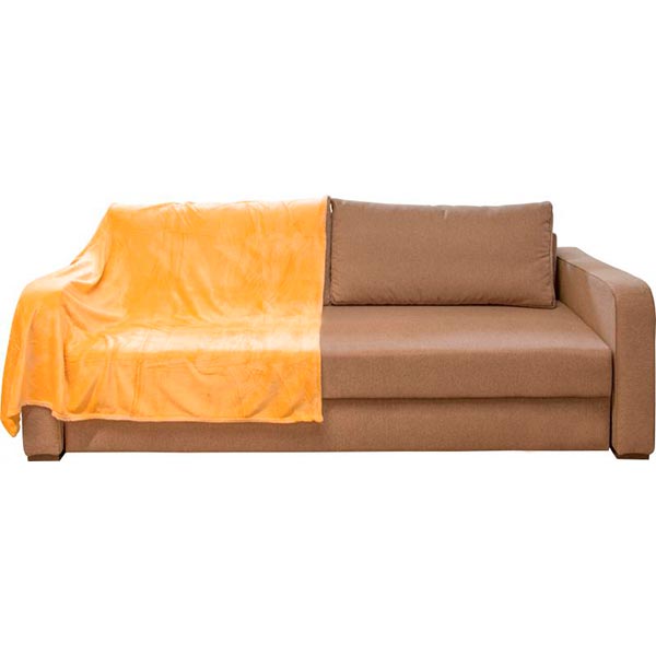 Плед мікрофібра Underprice гірчичний 160x200 см