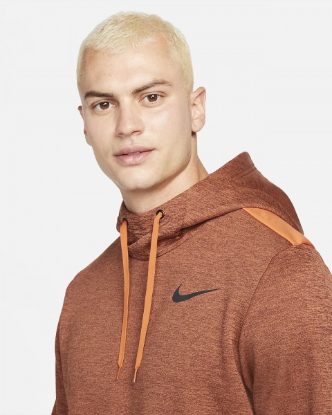 Джемпер Nike THRMA HD PO CU6214-816 р. L помаранчевий