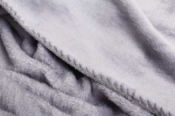 Плед Мікрофібра 200x220 см сірий Ярослав 