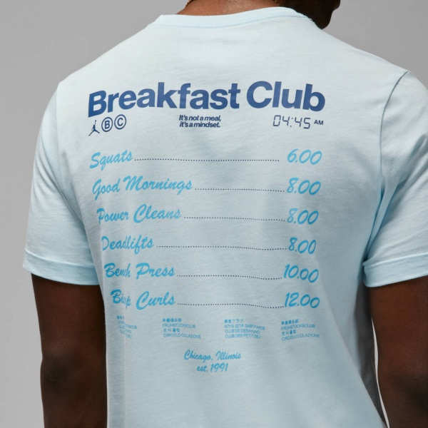 Футболка Nike M J DF SPRT BC SS GX CREW DQ7384-474 р.2XL синій