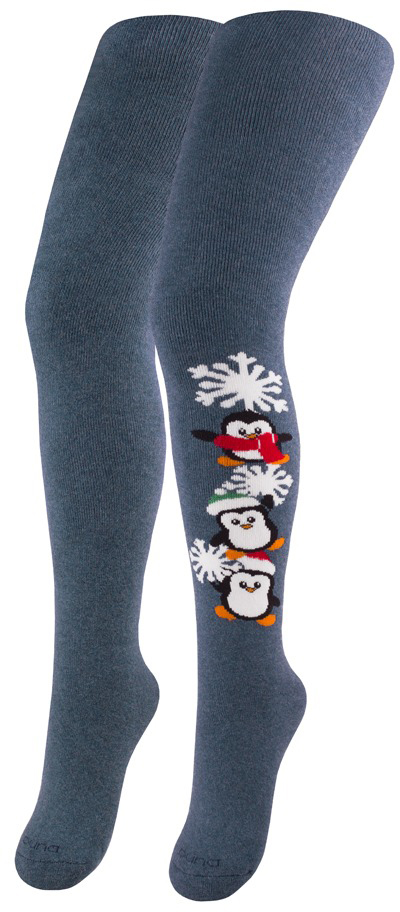 Колготки детские унисекс Duna махровые (4823094644662) 4462 р.98-104 см джинс