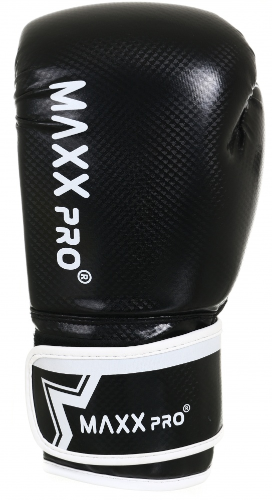 Боксерські рукавиці MaxxPro AVG-451 Black vynil-12 р. 12 12 ozoz Black vynil-12 чорний