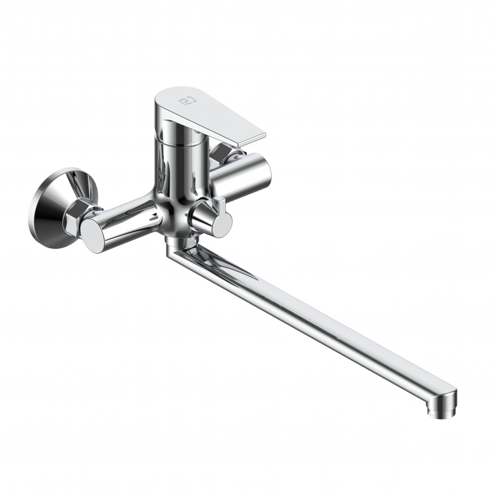 Смеситель для ванны RJ CRETA L-вилив, хром