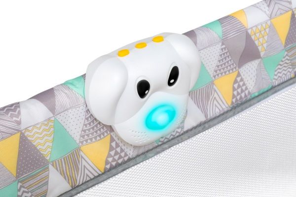 Манеж-ліжко Lionelo Sven Plus yellow scandi LO.SV09